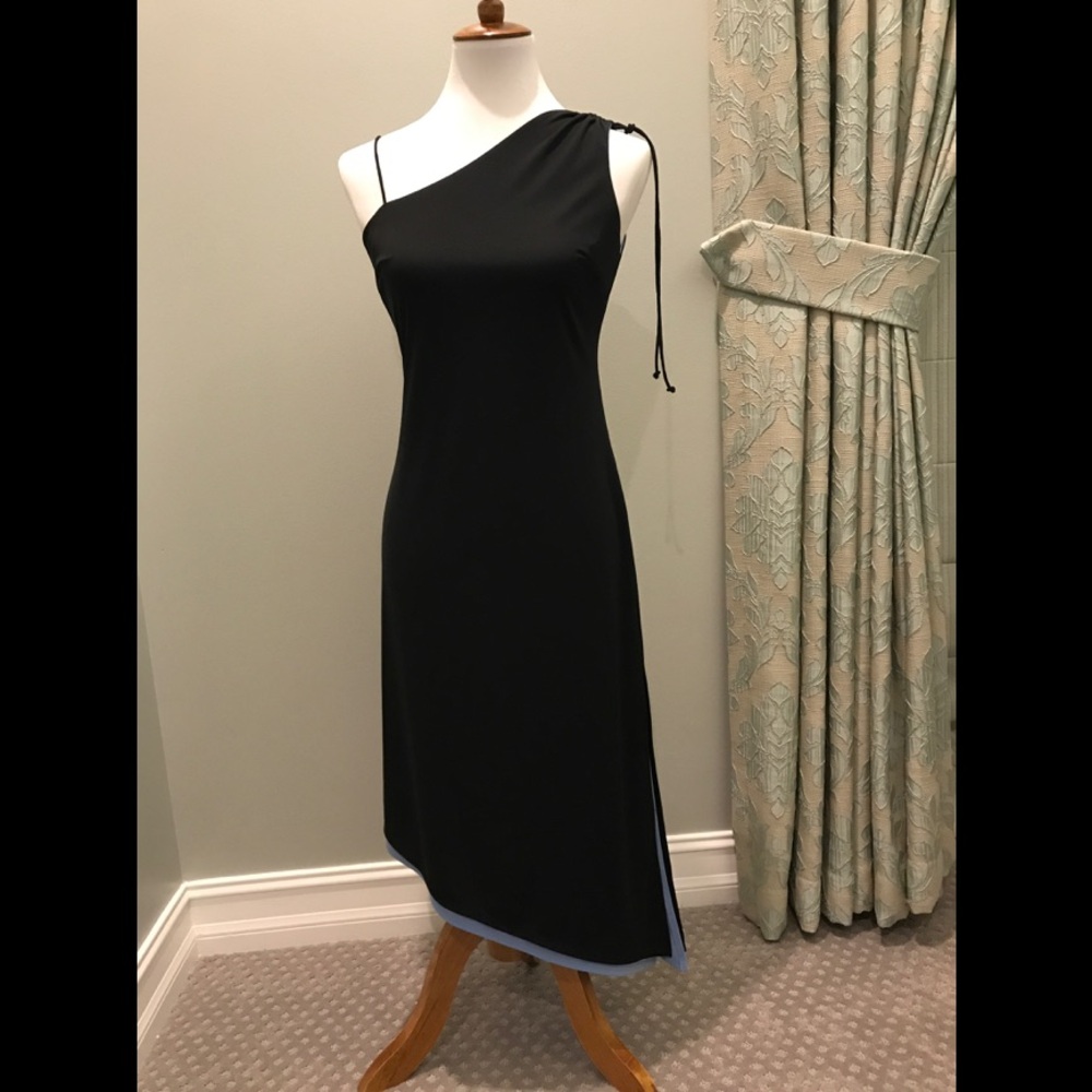 Express one shoulder asymmetrical dress